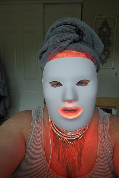 RadianceGlow LED Facial Mask