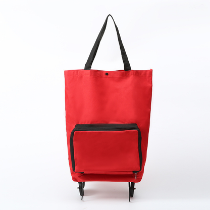 CarryCart  3-in-1 Foldable Rolling Shopping Bag