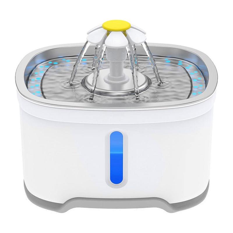 2.5L Stainless Steel Automatic Pet Water Fountain