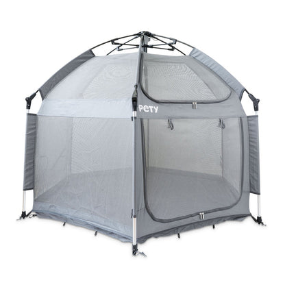 PETY large dog playpen set, with floor mat and roof