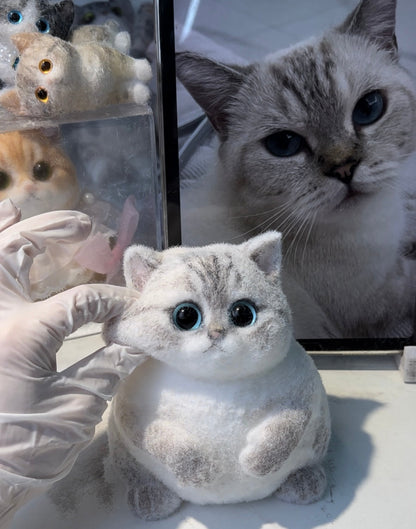Customized Chubby Big Size Silicone Cat