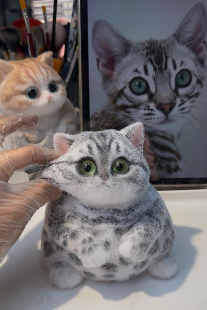 Customized Chubby Big Size Silicone Cat