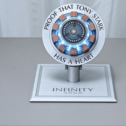 StarkCore Arc Reactor Wireless Charging Pad | 15W Qi Fast Charger with Ambient Lighting