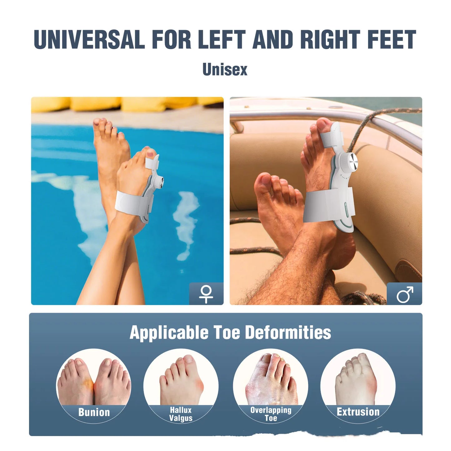 New Men's And Women's 3-board Correction Varying Degrees Thumb Valgus Orthosis