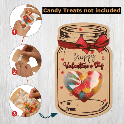🔥🔥BIG DEAL 50% OFF-🔥24 Pack Valentines Day Cards for Kids💖💖