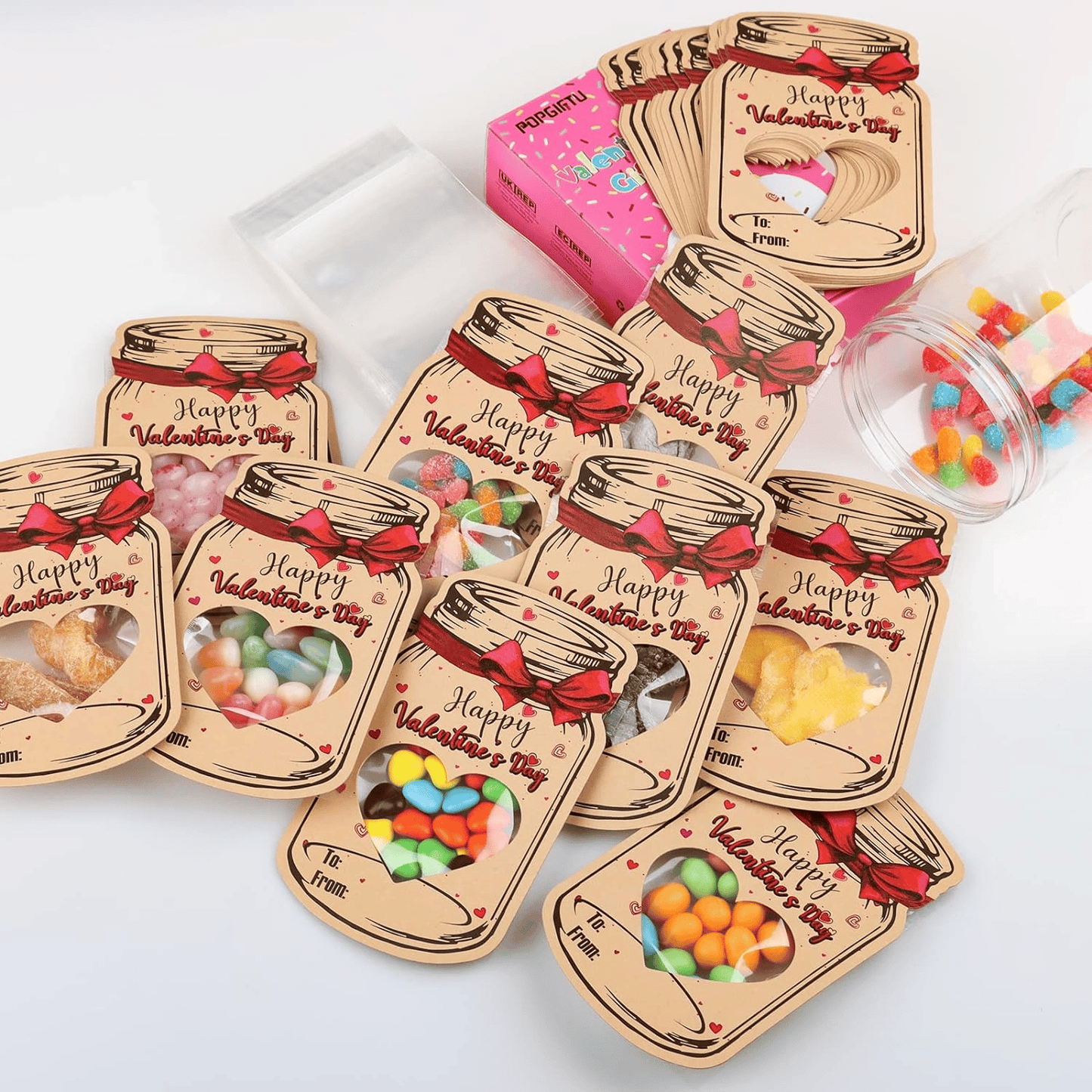🔥🔥BIG DEAL 50% OFF-🔥24 Pack Valentines Day Cards for Kids💖💖