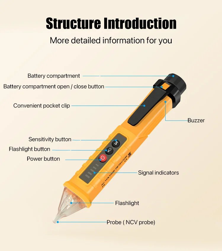 Non-contact voltage detector