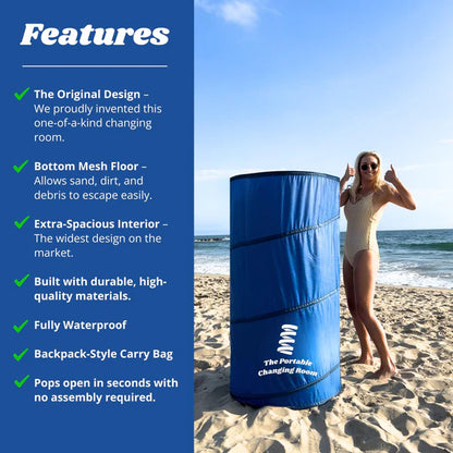 Portable Changing Room – Pop-Up Privacy Tent for Beach, Camping & Outdoor Changing
