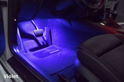 4 Wireless Car Interior Ambient Lights