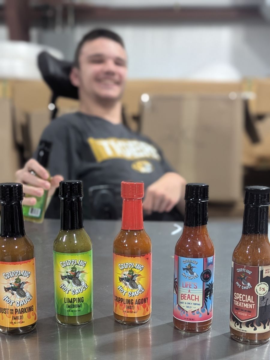 The Crippling Kit - Hot Sauce + Swag