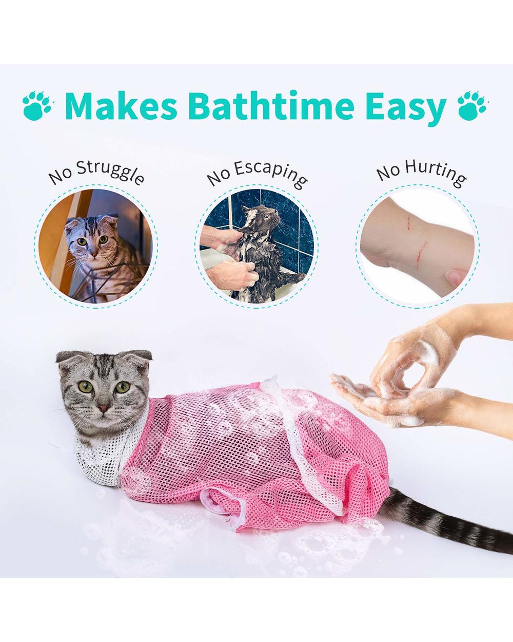 Multi-functional Pet Grooming Bath Bag