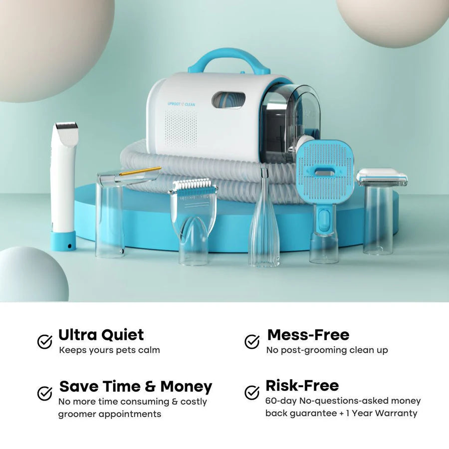 ProPaws All-in-One Pet Grooming Vacuum Kit