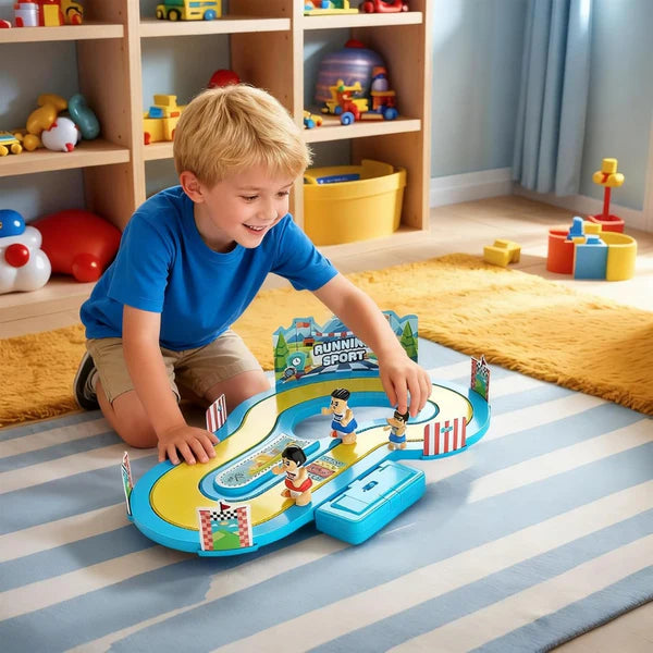 Wireless motion sensor racing game