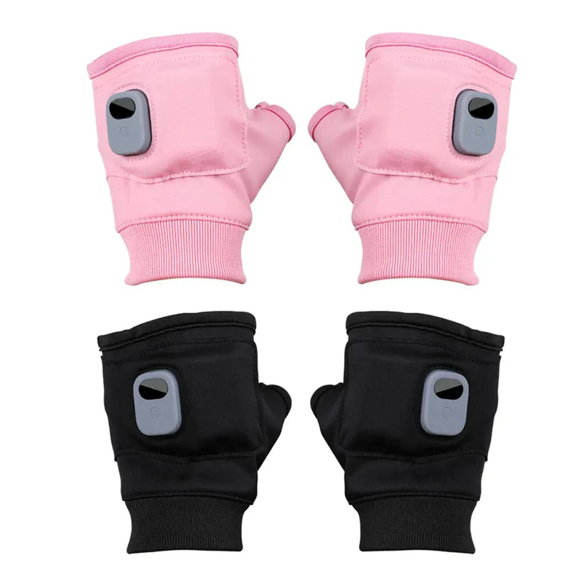 HeatGrip Pro Gloves – Rechargeable Heated Winter Gloves for Outdoor Work, Skiing, Cycling & Cold Weather