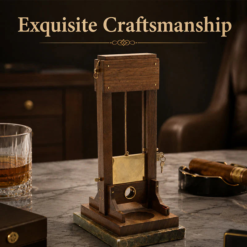 Premium Desktop Cigar Guillotine Cutter