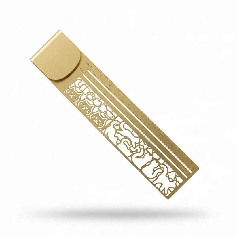 PurrLine Metal Bookmark Ruler