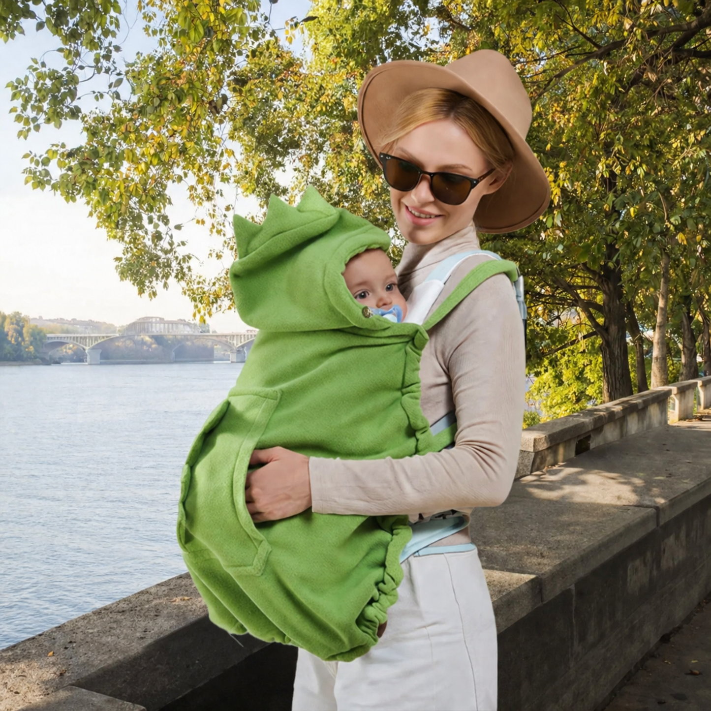SnuggleShield 4-in-1 Baby Stroller Cover & Travel Blanket
