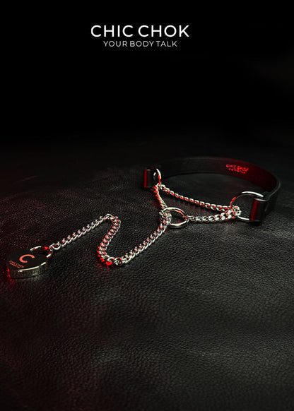 Necklace Choker versatile wear(With love lock)