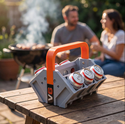 Engine Crate Can Carrier – Heavy-Duty Beverage Holder