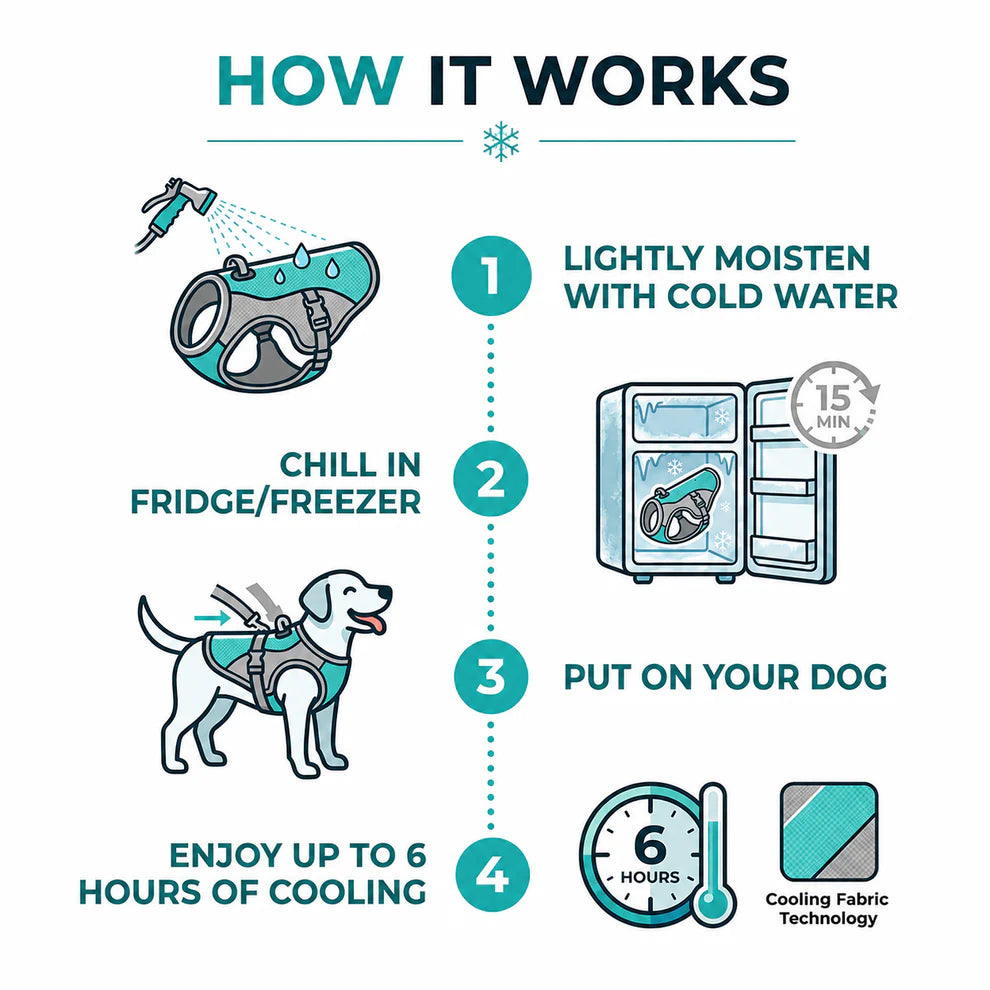 CoolPaws™ Evaporative Cooling Dog Vest