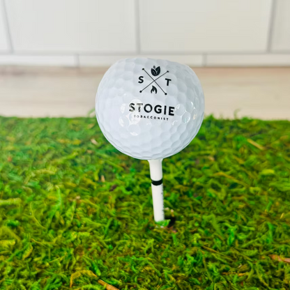 Galaxy Golf Cigar Holder – Handcrafted Golf Ball Cigar Rest