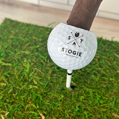 Galaxy Golf Cigar Holder – Handcrafted Golf Ball Cigar Rest