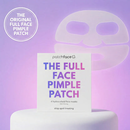 One patch. Whole face.