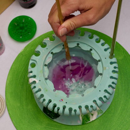 BrushNest™ Collapsible Paint Rinse & Organizer