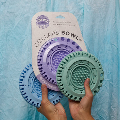 BrushNest™ Collapsible Paint Rinse & Organizer