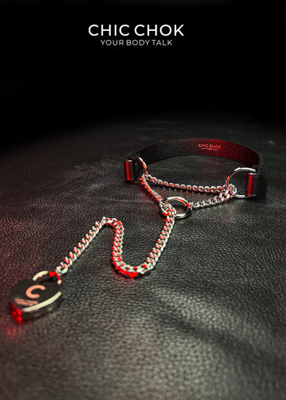 Necklace Choker versatile wear(With love lock)