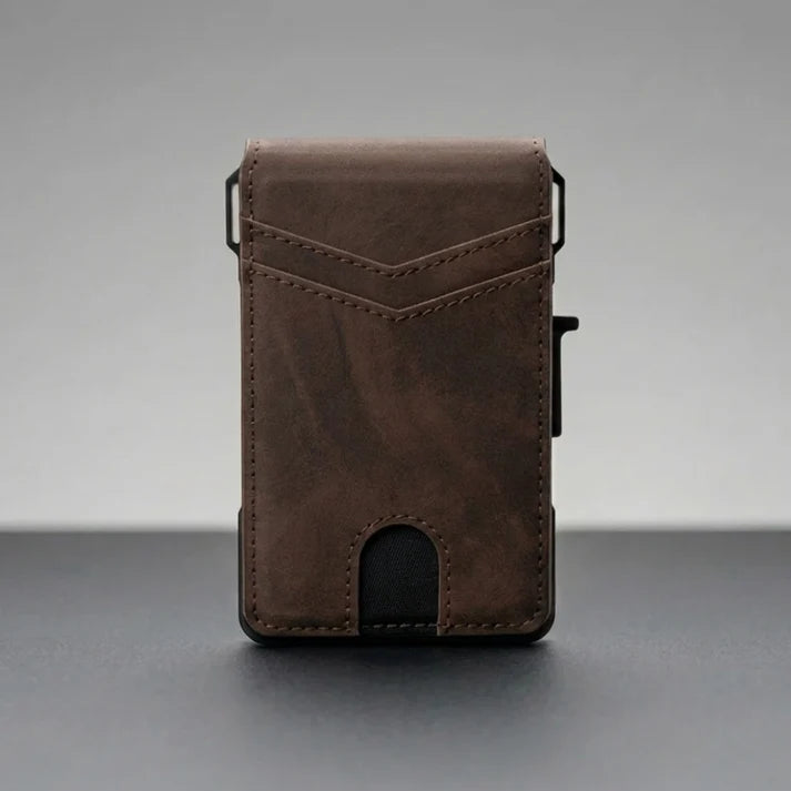 SlimVault™ RFID Minimalist Metal Wallet