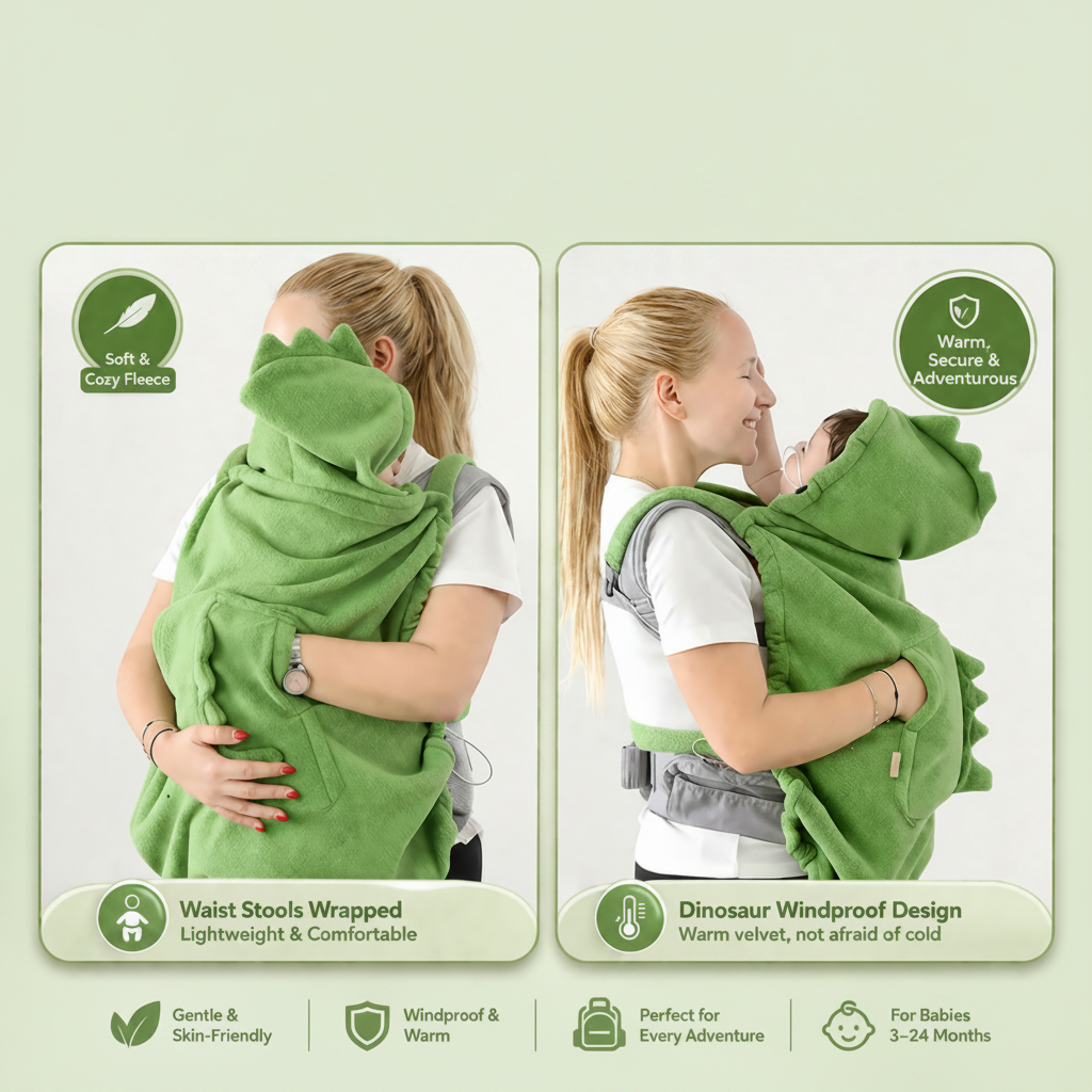SnuggleShield 4-in-1 Baby Stroller Cover & Travel Blanket