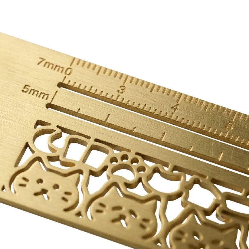 PurrLine Metal Bookmark Ruler