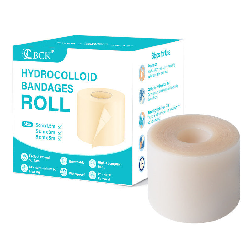 Hydrocolloid Roll Wet Healing Absorbent Hydrocolloid Dressing