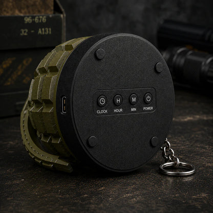 Military Style Alarm Clock for Deep Sleepers