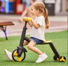 3 in 1 Kick scooter for kids with seating 3 wheels