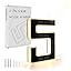 SolarGlow LED House Numbers – Waterproof Backlit Address Sign for Outdoor Use