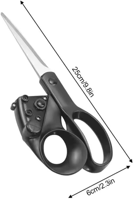 Professional Laser Guided Scissors - for Fabric, Paper, Crafts