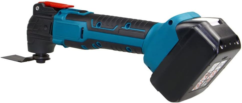 Cordless Electric Oscillating Tool – Lithium-Ion Multifunctional Renovation Tool, 6-Speed Adjustable Control, 4° Swing Angle