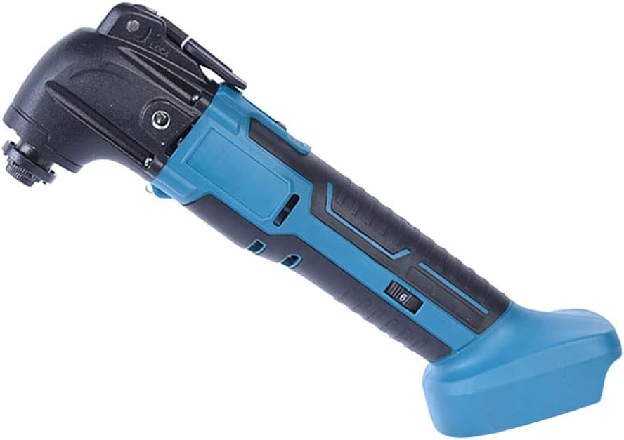 Cordless Electric Oscillating Tool – Lithium-Ion Multifunctional Renovation Tool, 6-Speed Adjustable Control, 4° Swing Angle