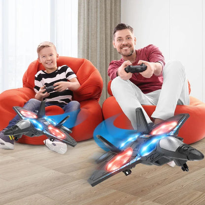 🌟NEW YEAR HOT SALE 50% OFF🎁 V17 Jet Fighter Stunt RC Airplane ✈️