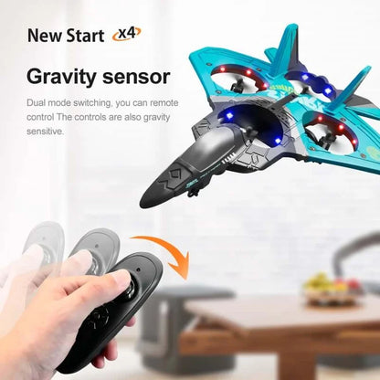 🌟NEW YEAR HOT SALE 50% OFF🎁 V17 Jet Fighter Stunt RC Airplane ✈️