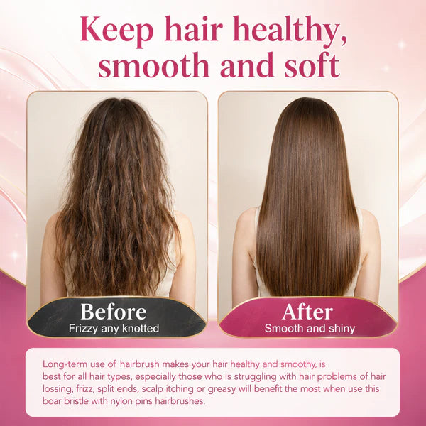 Smooth Glide Detangling Hair Brush