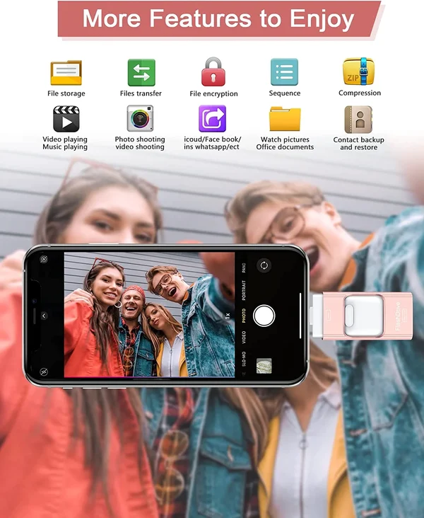 🔥4 In 1 High Speed USB Multi Drive Flash Drive⚡️-Buy 2 Get Extra 50 % OFF👍