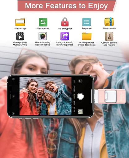 🔥4 In 1 High Speed USB Multi Drive Flash Drive⚡️-Buy 2 Get Extra 50 % OFF👍