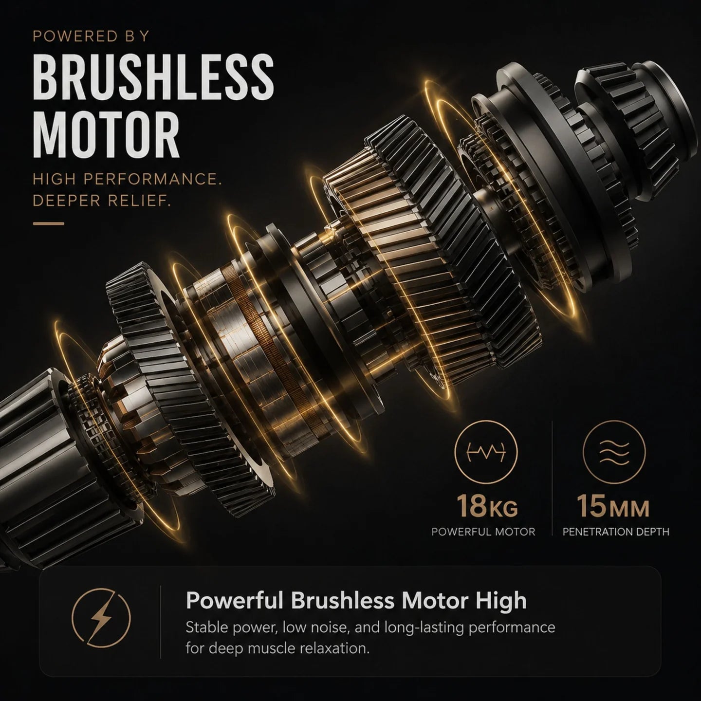⚡ Wearable Muscle Massager