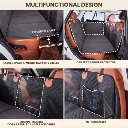 PawVoyage Car Backseat Extender & Dog Travel Bundle