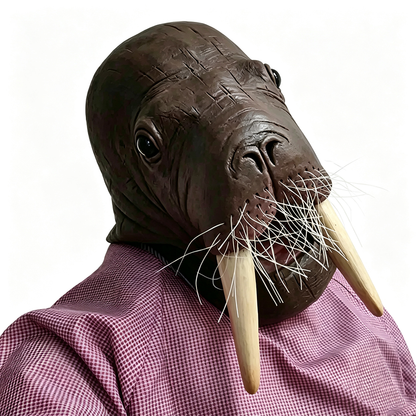 TuskTastic Realistic Walrus Mask