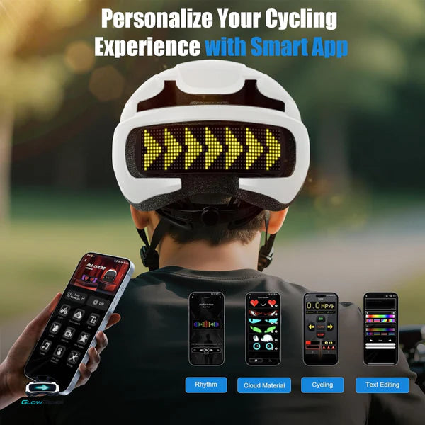 Cycling Helmet With Display 🚲
