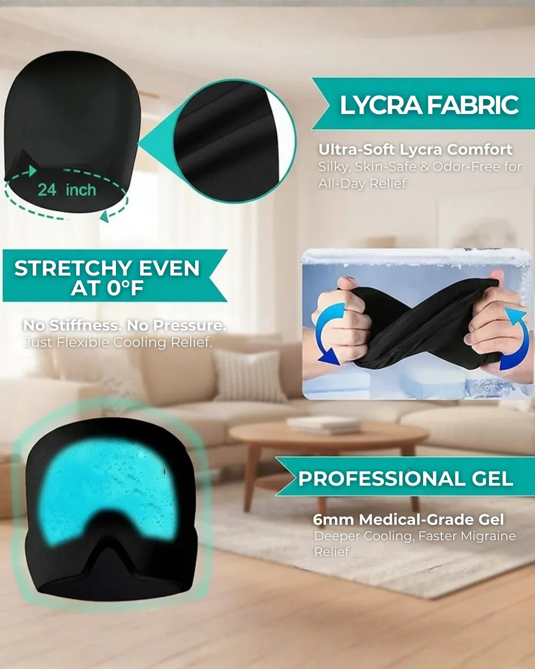 Icy Migraine Cap